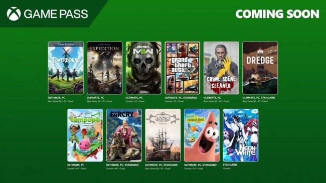Game Pass 4月下旬游戏公布：《33号远征队》领衔