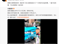博主：连加减法都算不明白的年纪，却对小米汽车的配置如数家珍！雷军谢谢小孩哥支持：专门为小朋友设计了车模，一盒6色定价179元